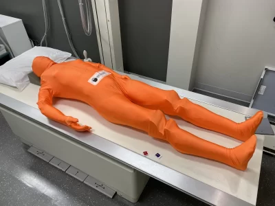 X-Ray, Radiography, whole body phantom for positioning training