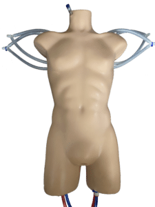 Advanced Torso Phantom for radiography, X-Ray, CT, MRI, Ultrasound, US